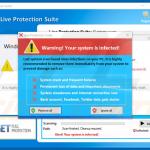 live protection suite warns about infected system