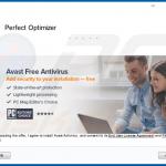 perfect optimizer unwanted application downloder promoting avast