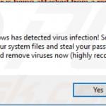Pop-up displayed by Total Antivirus 2020 fake antivirus 9