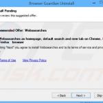 webssearches.com browser hijacker installer sample 6