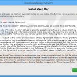web bar adware installer sample 5