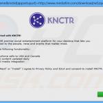 Installer used in KNCTR distribution sample 1