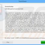 gamesdesktop adware installer sample 6