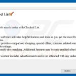 checked list adware installer setup