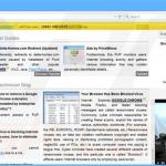 BrowserPro App generating advertisements