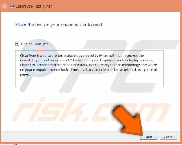 Personalize display step 6