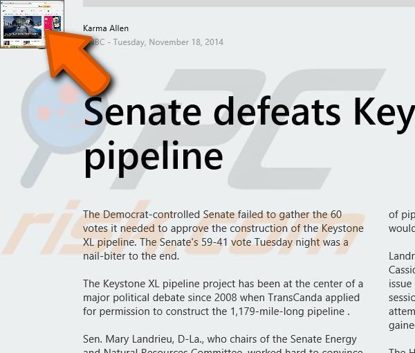 How to use Split Screen mode in Windows 8.1 step 2