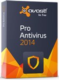 avast! Pro Antivirus 2014 box