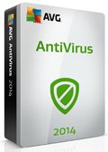 AVG Antivirus 2014 box