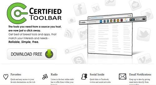 certified toolbar