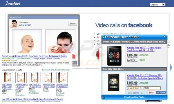 2yourface adware