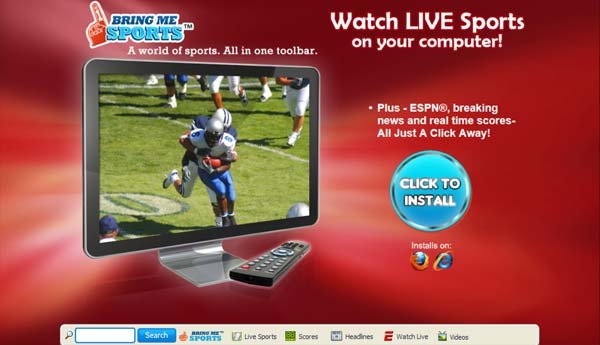 bring me sports adware