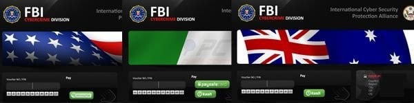 FBI Cybercrime Division and ICSPA ransomware virus
