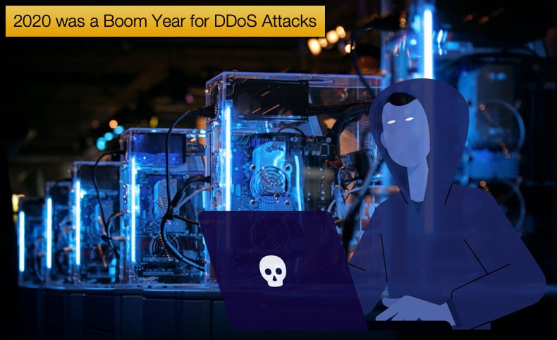 2020 was a boom year for ddos attacks