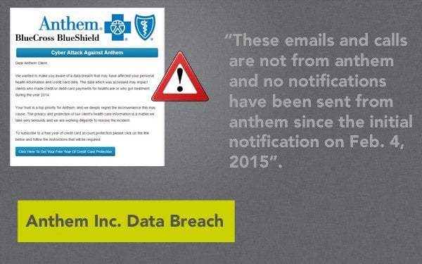 anthem phishing emails