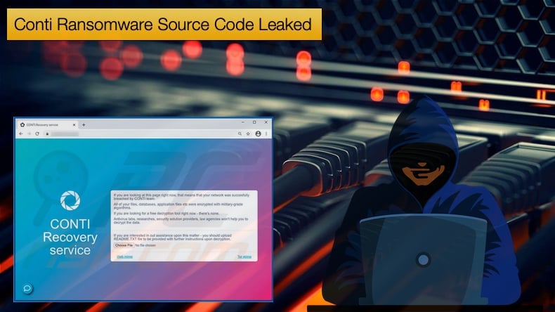 conti ransomware source code leaked