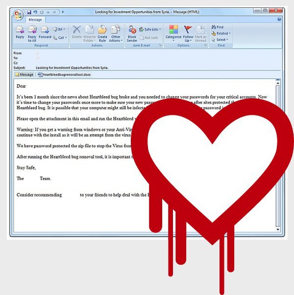 heartbleed removal scam email