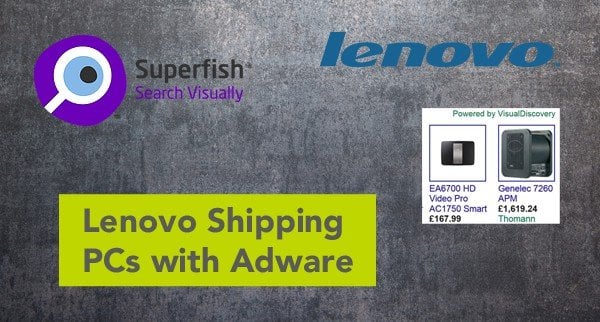 Lenovo Shipping PCs with Adware Pre-Installed