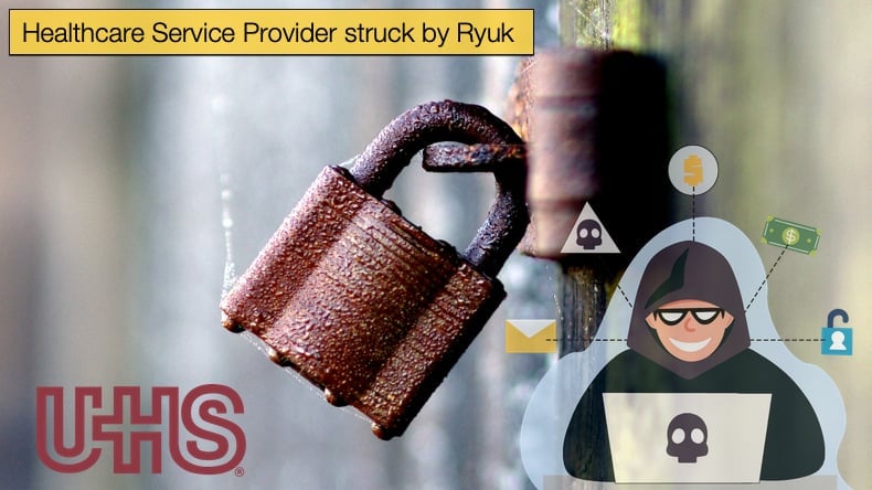 uhs infected by ryuk ransomware