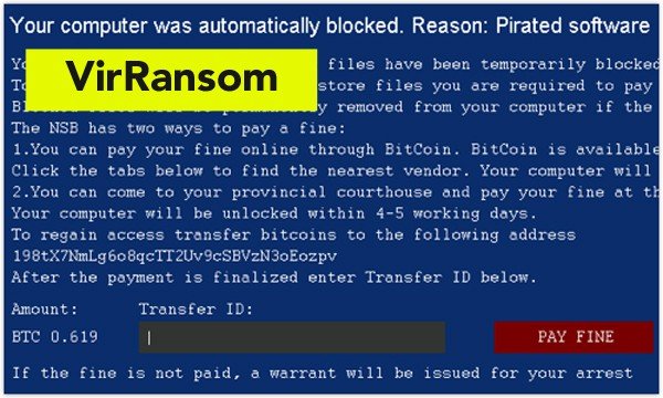 virransom ransomware