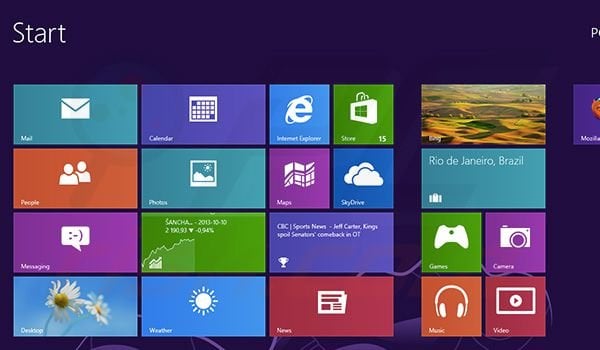 Checking App sizes and removing them in Windows 8 step 1