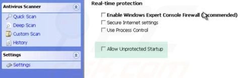 Windows Active Hotspot startup settings