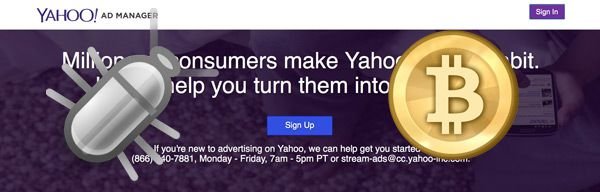 Bitcoin Malware Affects Yahoo! Users