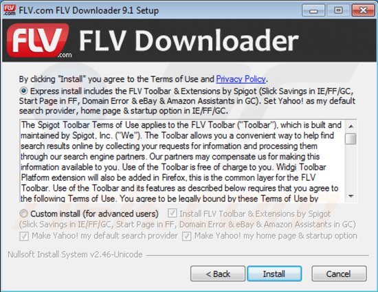 flv toolbar installer