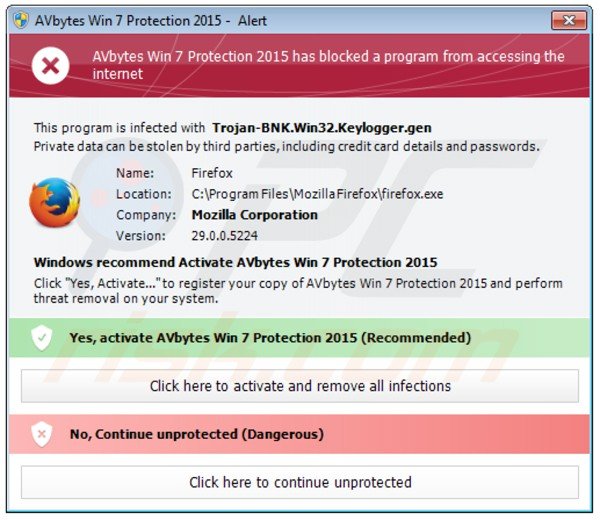 avbytes win7 protection 2015 blocking execution of installed programs