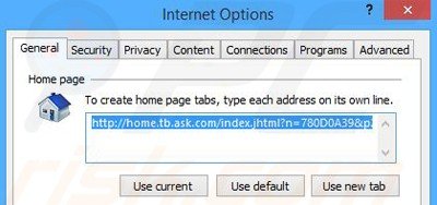 Removing DailyImageBoard from Internet Explorer homepage