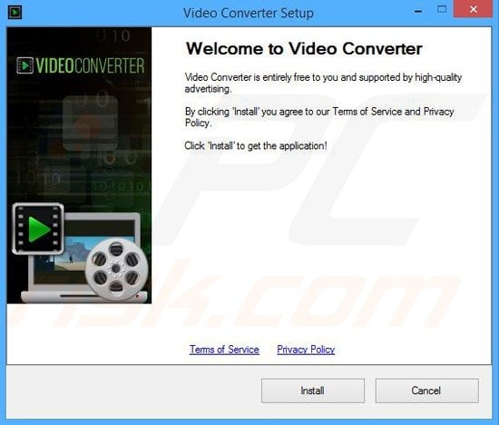 Installer used in Video Converter distribution