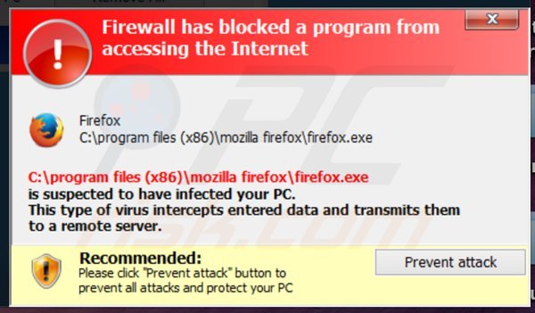 windows antibreach module blocking execution of Internet browsers