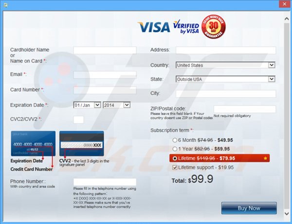 windows antibreach module rogue payment page