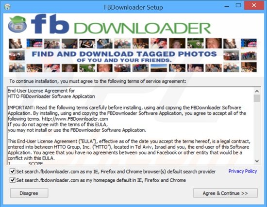 search.fbdownloader.com browser hijacker installer