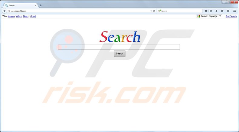 iask123.com browser redirect