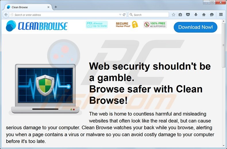 Clean Browse adware