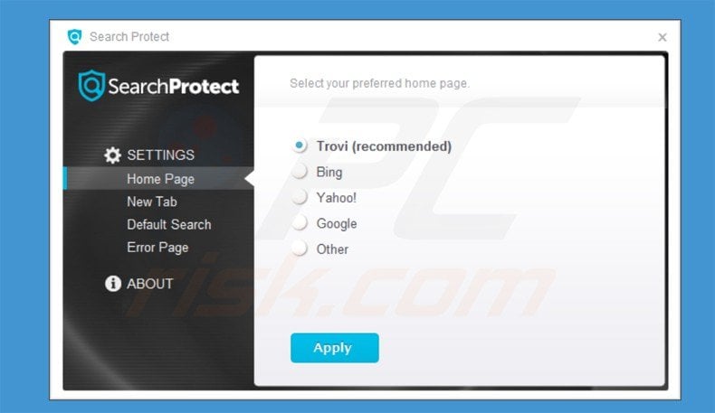 conduit search protect application