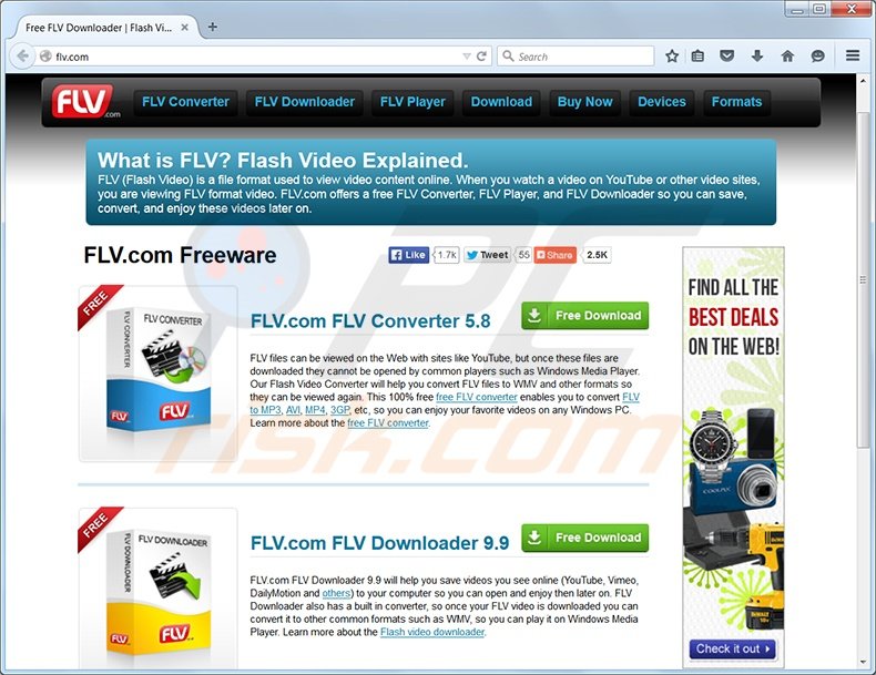 flv toolbar