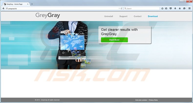 GreyGray virus homepage