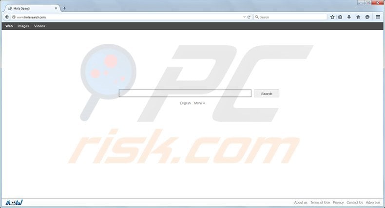 Holasearch.com browser hijacker