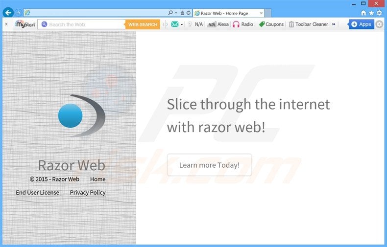 razor web adware