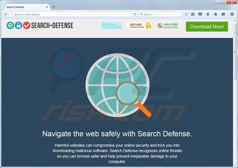 Search Defense adware