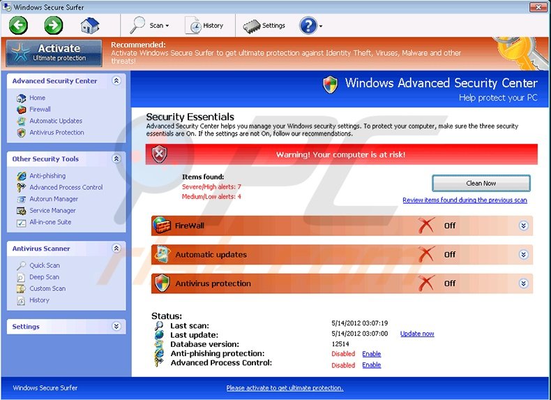 windows secure workshop screenshot