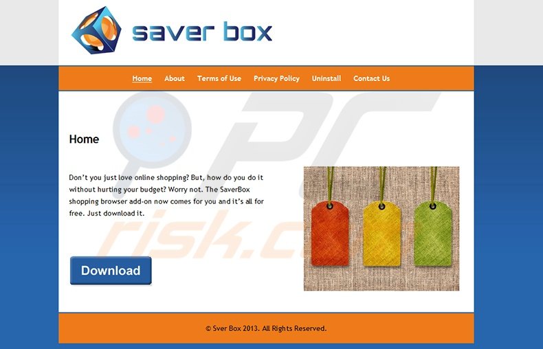 SaverBox adware