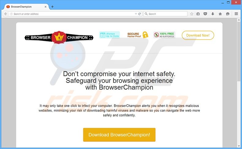 browser champion adware