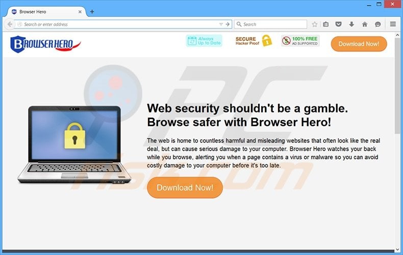 browser hero adware