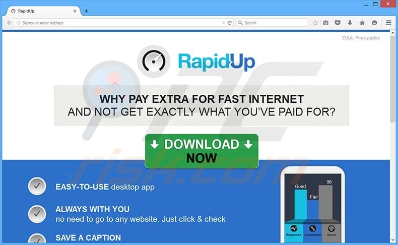 RapidUp adware