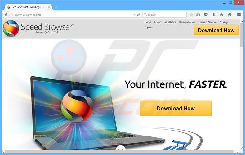 Speed Browser adware