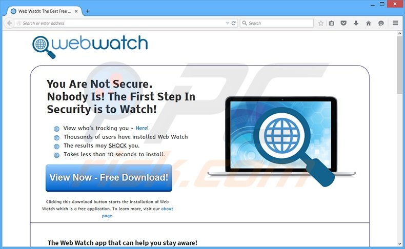 Web Watch adware