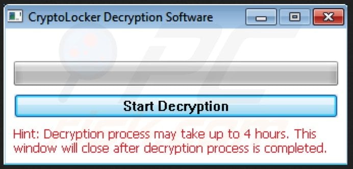 crypt0l0cker decryption software